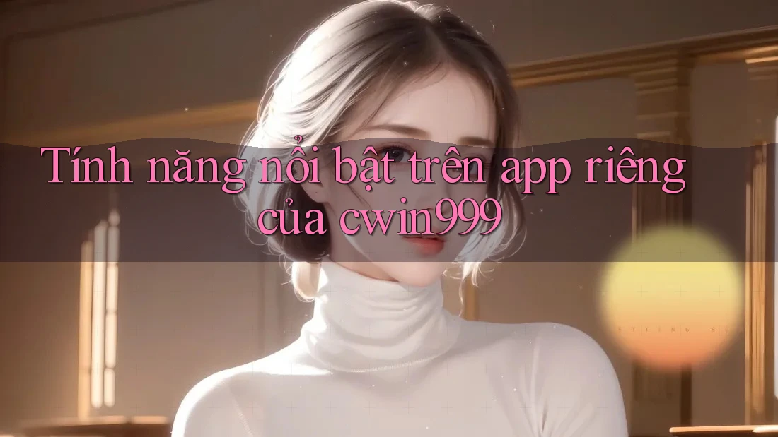 Tính năng nổi bật trên app riêng của cwin999