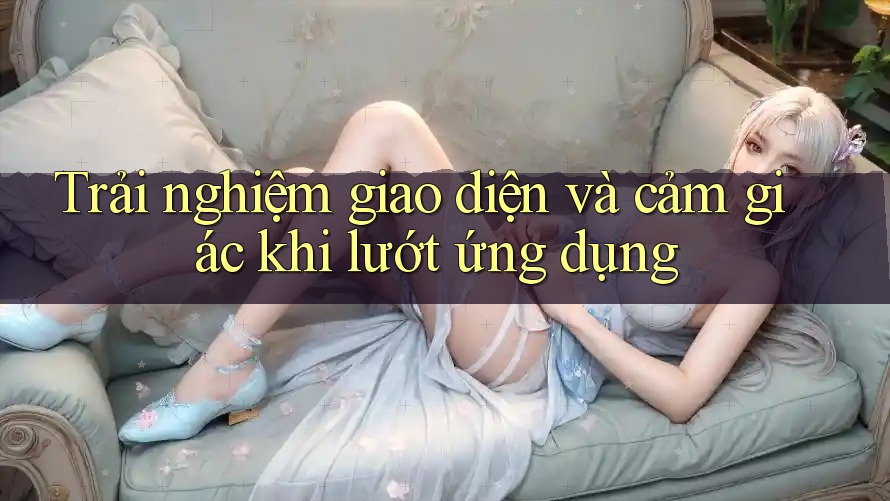 Trải nghiệm giao diện và cảm giác khi lướt ứng dụng