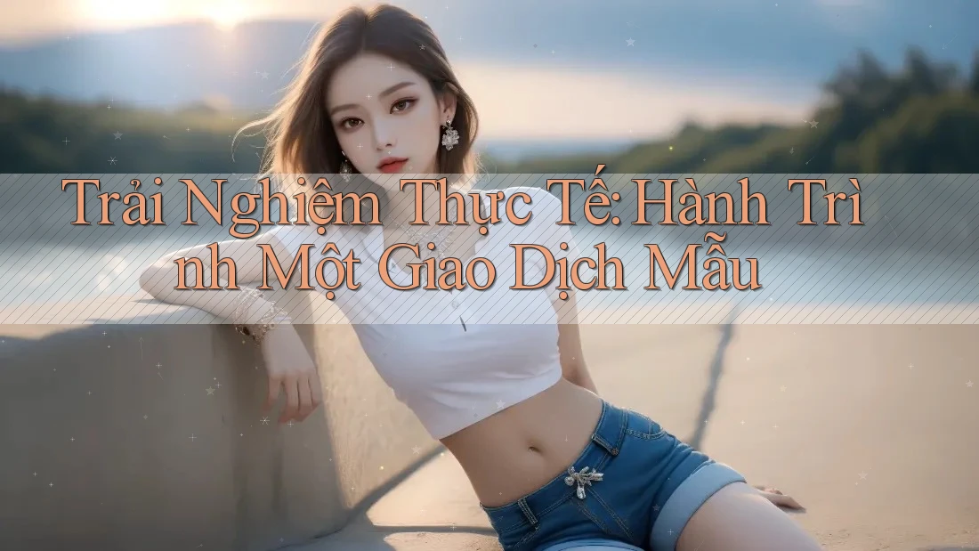 Trải Nghiệm Thực Tế: Hành Trình Một Giao Dịch Mẫu Trải Nghiệm Thực Tế: Hành Trình Một Giao Dịch Mẫu