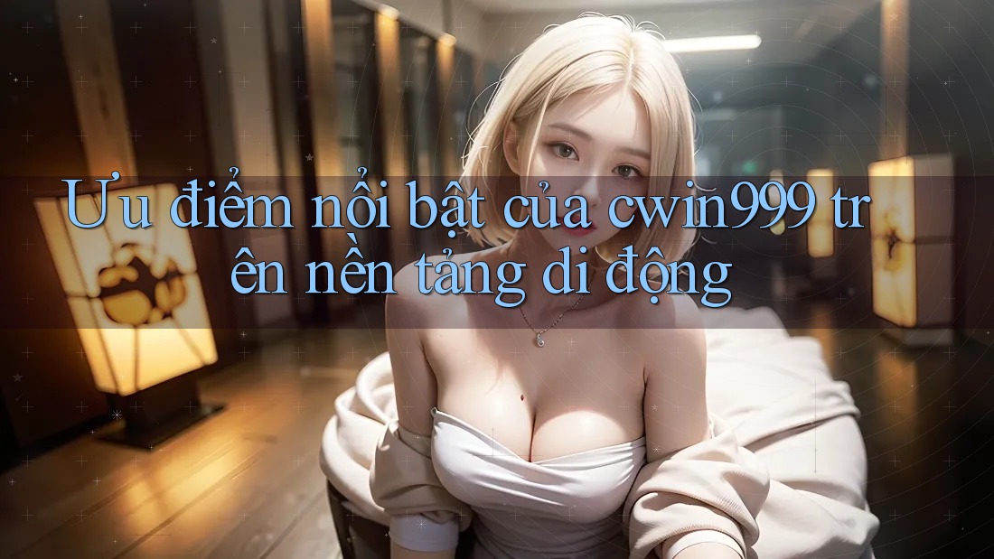 Ưu điểm nổi bật của cwin999 trên nền tảng di động