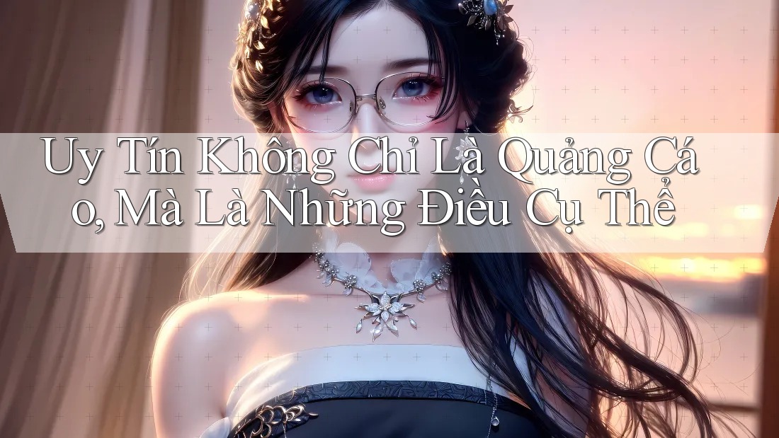 Uy Tín Không Chỉ Là Quảng Cáo, Mà Là Những Điều Cụ Thể