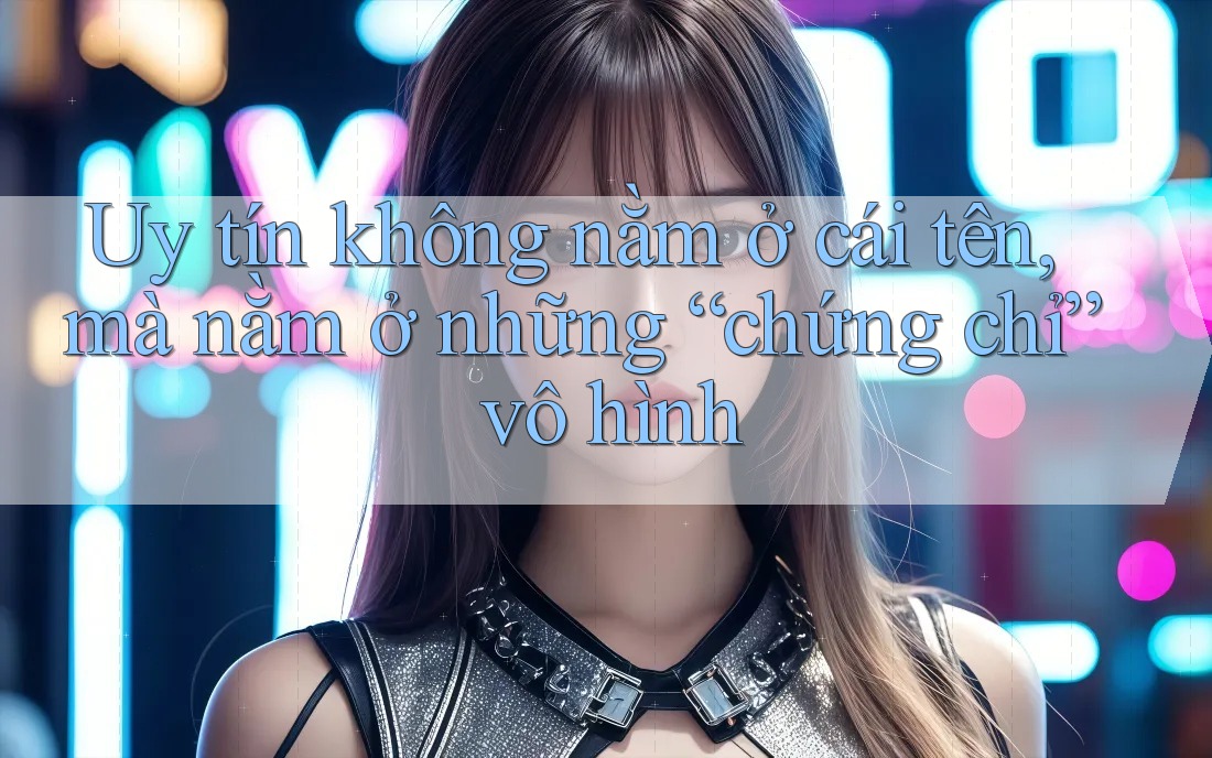 Uy tín không nằm ở cái tên, mà nằm ở những “chứng chỉ” vô hình Uy tín không nằm ở cái tên, mà nằm ở những “chứng chỉ” vô hình