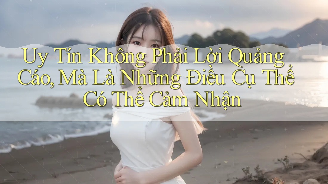 Uy Tín Không Phải Lời Quảng Cáo, Mà Là Những Điều Cụ Thể Có Thể Cảm Nhận Uy Tín Không Phải Lời Quảng Cáo, Mà Là Những Điều Cụ Thể Có Thể Cảm Nhận