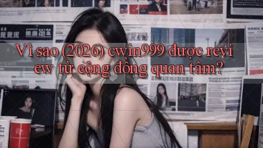 Vì sao (2026) cwin999 được review từ cộng đồng quan tâm
