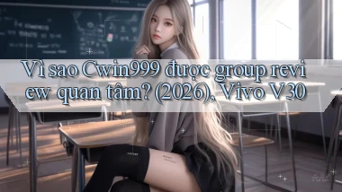 Vì sao Cwin999 được group review quan tâm (2026), Vivo V30