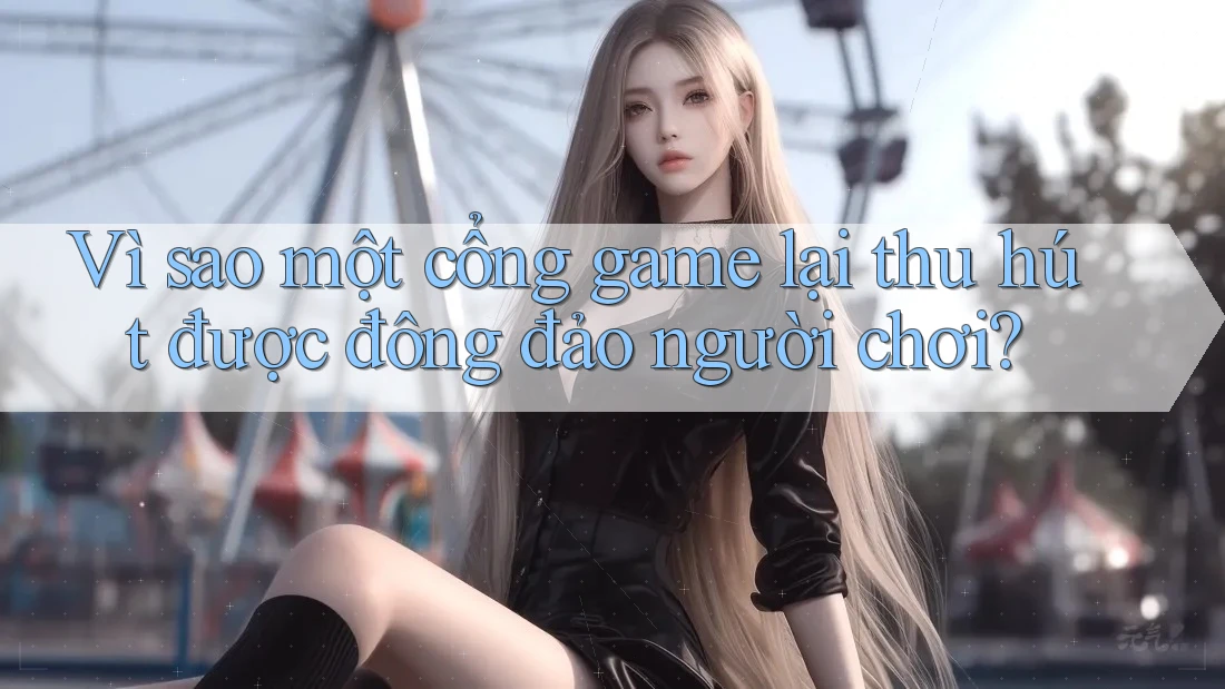 Vì sao một cổng game lại thu hút được đông đảo người chơi?