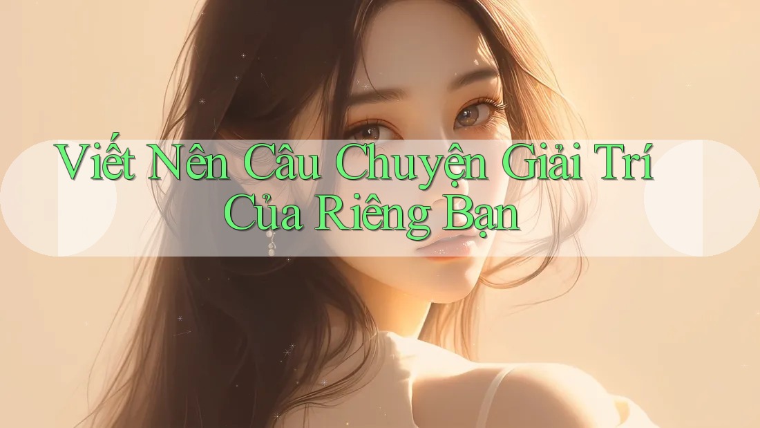 Viết Nên Câu Chuyện Giải Trí Của Riêng Bạn
